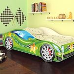 Autobett Kinderbett Bett Auto Car Junior in vier Farben mit Lattenrost und Matratze 70x140 cm Top Angebot!