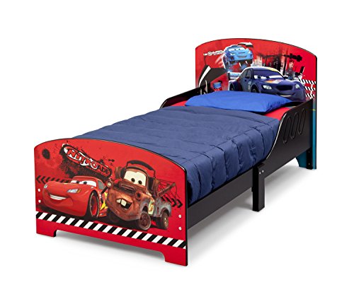Cars Kleinkindbett aus Holz (Rot)