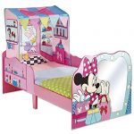 Kinderbett Luxus Minnie Mouse 140x70cm - Disney Kinderbett - Babybett - Mädchen Kinderbett