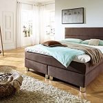 Luxus Boxspringbett ROCKSTAR mit 9cm Topper von WELCON 160x200 **64 Farben** erhältlich in H1, H2, H3, H4, H5 (rechts und links beliebig kombinierbar) - reduziert direkt vom Hersteller ohne Zwischenhandel (lieferbar in blau, hellgrau, dunkelgrau, braun, beige, blau, rot, gelb, u.v.m.)