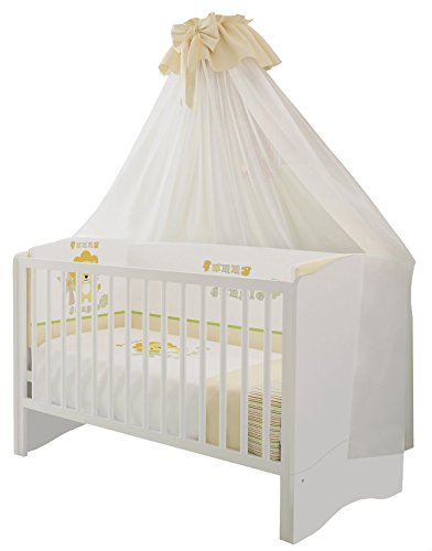 Polini Kids Kombi-Kinderbett Simple 140 x 70 cm weiß