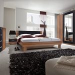 Schlafzimmer komplett 4-teilig 54033 kernnussrot / schwarz