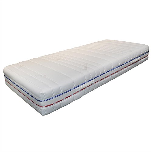 Taschenfederkernmatratze Betten-ABC® OrthoMatra XXL-TFK, 7-Zonen, Härtegrad H4, mit Coolmax-Bezug