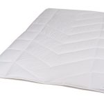 Traumnacht 03831361149 5-Star, kuschelig warme Bettdecke aus reinem Baumwolle-Satin, waschbar, weiß