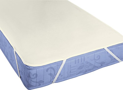 biberna 808301 Molton Matratzenauflage Premium Qualität, nach Öko-Tex Standard 100, Farbe: natur