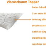 Miosono® Design Boxspringbett mit Neo Stoff-Bezug in anthrazit mit Bonellfederkern, 7-Zonen H3 Taschenfederkern-Matratzen, Viscoschaum-Topper, Memory-Effekt, 180 x 200 cm [521031]