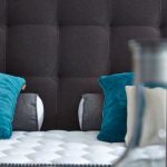 Luxus Boxspringbett 210x210 H3 inkl. Topper dunkelgrau grau anthrazit - Premiumklasse für 5 Sterne Hotels - günstig direkt vom Importeur
