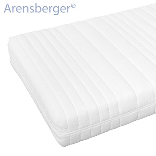 Arensberger 2579 11-Zonen Traumpur-20 Matratze RG30 mit Nanocell Kern, 140 x 200 x 20 cm, 80 kg