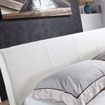 i-flair® - Designer Polsterbett, MONACO Bett 180x200 cm weiß - alle Farben & Größen