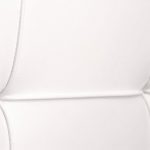 SAM® Polsterbett Zarah, in weiß, Bett mit chrom-farbenen Füßen, modernes Design, Kopfteil abgesteppt, als Wasserbett verwendbar, 160 x 200 cm