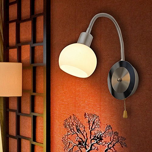 Modern Simplicity Wandleuchte Schlafzimmer Nachttisch Lampe Dekoration Wand Lagerraum Lampen Und Laternen Einstellbarer Winkel Mit Schalter