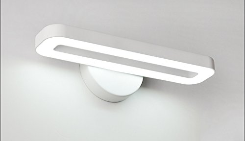 Modernes einfaches gelesenes Tuch-Hotel-Wohnzimmer-Schlafzimmer-Gange LED-Nachttisch-Lampe US-Wand-Lampe mit Schalter ( Farbe : Weiß )