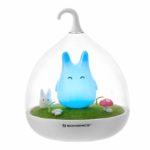 SONGMICS Nachtlicht Baby Kinder LED-Lampe Schlummerleuchte Totoro dimmbarmit USB aufladbar mit Touch-Sensor Vibration Geschenk FSL02