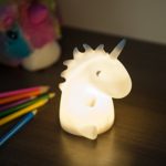 Uni das Einhorn Multicolor LED Kinder Nachttisch Nachtlicht Lampe – Farbwechsel