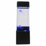 Unitedheart Quallen Wasserball Aquarium LED Lichter Lampe, Quallen Wasser Ball Aquarium LED Lichter Lampe Entspannen Nachttisch Stimmung Licht für Dekoration Magie Lampe Geschenk