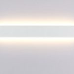 ZCJB Badspiegel Lichter Einfache Led Aluminium Wand Lampe Nachttisch Lampe Wand Lampe Bad Spiegel Vorderlicht Make-up Beleuchtung (Farbe : Weiß-61cm)
