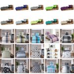 Wasserbetten-Markenshop Baumwolle Renforcè Bettwäsche in verschiedenen Größen GRATIS 1x Waschhandschuh von Falco